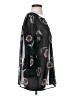 CAbi 100% Polyester Black 3/4 Sleeve Blouse Size S - photo 4