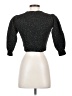 Intermix Tweed Black Turtleneck Sweater Size S - photo 2