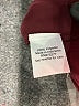 Nine West 100% Polyester Solid Burgundy Long Sleeve Blouse Size 1X - photo 8