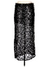 H&M Silver Black Formal Skirt Size L - photo 1