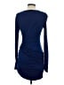 BCBGMAXAZRIA Solid Blue Cocktail Dress Size S - photo 2
