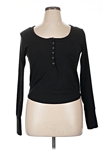 Orange Kiss Long Sleeve Top (view 1)