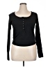 Orange Kiss Black Long Sleeve Top Size XL - photo 1