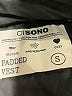 Ci Sono 100% Polyester Black Vest Size S - photo 6