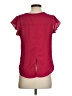 Haute Monde 100% Polyester Red Short Sleeve Blouse Size S - photo 2