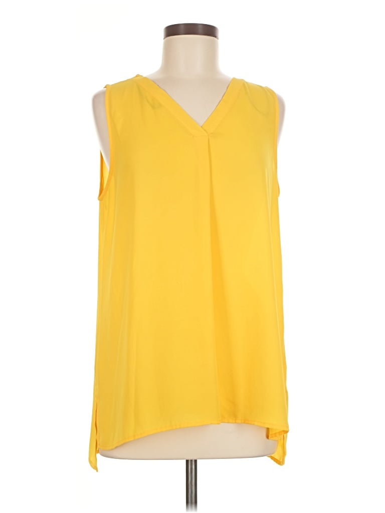 Pre-owned Pleione Sleeveless T-shirt In Yellow