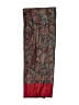 Unbranded Paisley Burgundy Scarf One size - photo 2