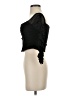 Privy Black Short Sleeve Top Size S - photo 5