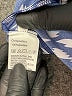 Unbranded 100% Acetate Blue 3/4 Sleeve Blouse Size L - photo 9