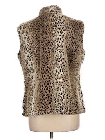 Coldwater Creek Faux Fur Vest (view 2)