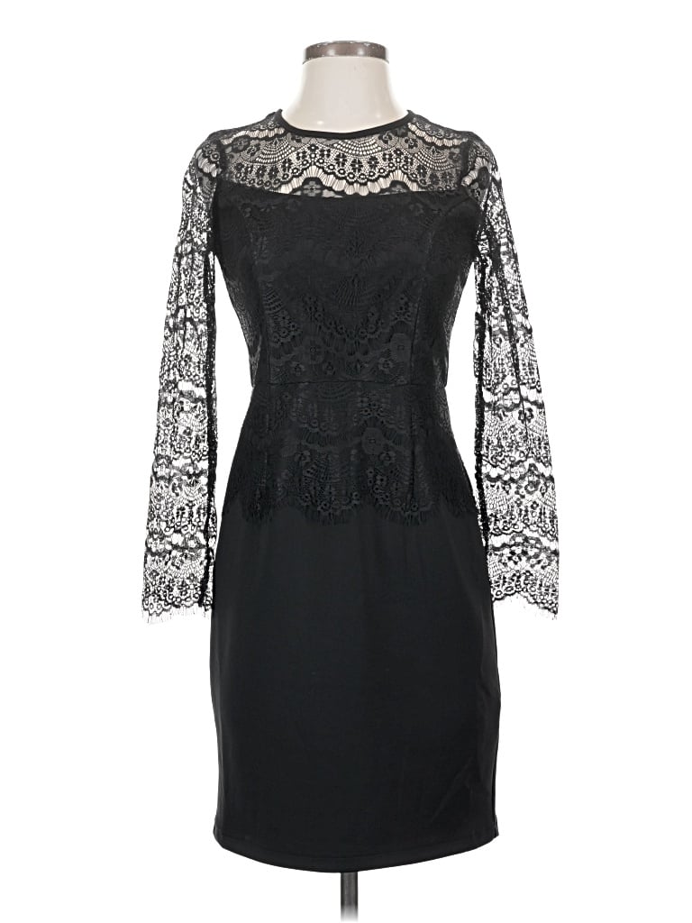 Pre-owned Spense Cocktail Dress In Black