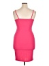 Shein Solid Pink Cocktail Dress Size XL - photo 2