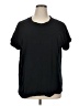 ASOS Solid Black Short Sleeve T-Shirt Size 16 - photo 1