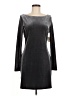 Tart Solid Gray Casual Dress Size M - photo 1