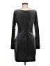 Tart Solid Gray Casual Dress Size M - photo 2