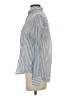 Rails 100% Cotton Stripes Silver Long Sleeve Button-Down Shirt Size S - photo 5