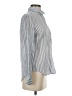 Rails 100% Cotton Stripes Silver Long Sleeve Button-Down Shirt Size S - photo 4