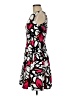 Taylor Print Red Cocktail Dress Size 6 - photo 5