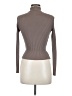 Zara Gray Tan Long Sleeve Top Size M - photo 2