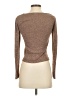 MNG Brown Long Sleeve Top Size S - photo 2