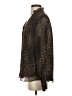 Elie Tahari Animal Print Brown Long Sleeve Blouse Size S - photo 5