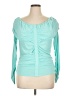 Venus Teal Long Sleeve Top Size XL - photo 1