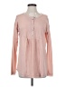 Sweet Romeo Pink Long Sleeve Henley Size S - photo 1