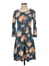 Nine Britton Floral Teal Casual Dress Size XS - photo 1