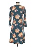 Nine Britton Floral Teal Casual Dress Size XS - photo 2