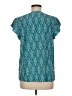 Joie Teal Short Sleeve Blouse Size M - photo 2