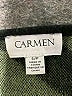 Carmen Carmen Marc Valvo Camo Green Pullover Sweater Size S - photo 7