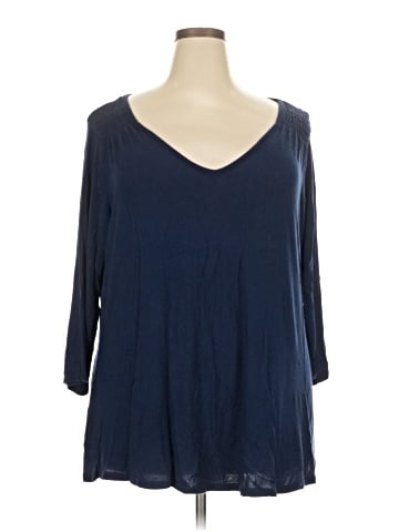 retrology 3/4 Sleeve Top (view 1)