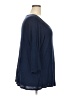 retrology Blue 3/4 Sleeve Top Size 3X - photo 4