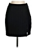 Unbranded 100% Polyester Solid Black Casual Skirt Size XS - photo 1