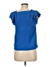 Maeve Blue Short Sleeve Top Size 6 - photo 2
