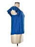 Maeve Blue Short Sleeve Top Size 6 - photo 4