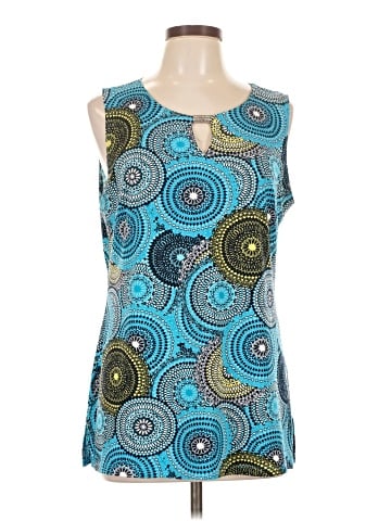 DressBarn Sleeveless T-Shirt (view 1)