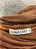 MSBASIC 100% Modal Brown Turtleneck Sweater Size S - photo 7