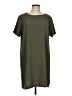 Bobeau Solid Green Casual Dress Size L - photo 1
