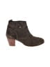 Diba Brown Green Ankle Boots Size 10 - photo 1