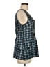 Odille Blue Tank Top Size 8 - photo 4