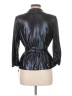 Adrianna Papell Metallic Black Jacket Size 6 - photo 2