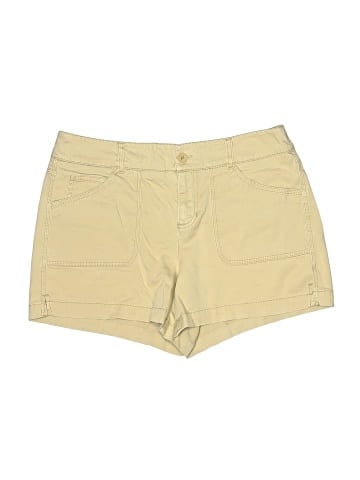 New York & Company Khaki Shorts (view 1)