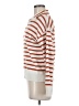 Flat White Stripes White Pullover Sweater Size M - photo 5