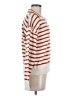 Flat White Stripes White Pullover Sweater Size M - photo 4