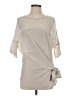 Gold Hawk Ivory Short Sleeve Blouse Size S - photo 1