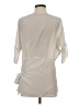 Gold Hawk Ivory Short Sleeve Blouse Size S - photo 2