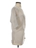 Gold Hawk Ivory Short Sleeve Blouse Size S - photo 4