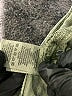 Free People Color Block Green Jeans Size 25 waist - photo 9