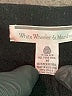Assorted Brands 100% Merino Wool Solid Black Wool Skirt Size M - photo 4